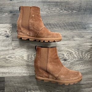 Sorel Brown Ankle Boots